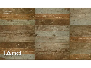 LEGNO NOCE - Technical porcelain flooring with wood effect _ land porcelanico